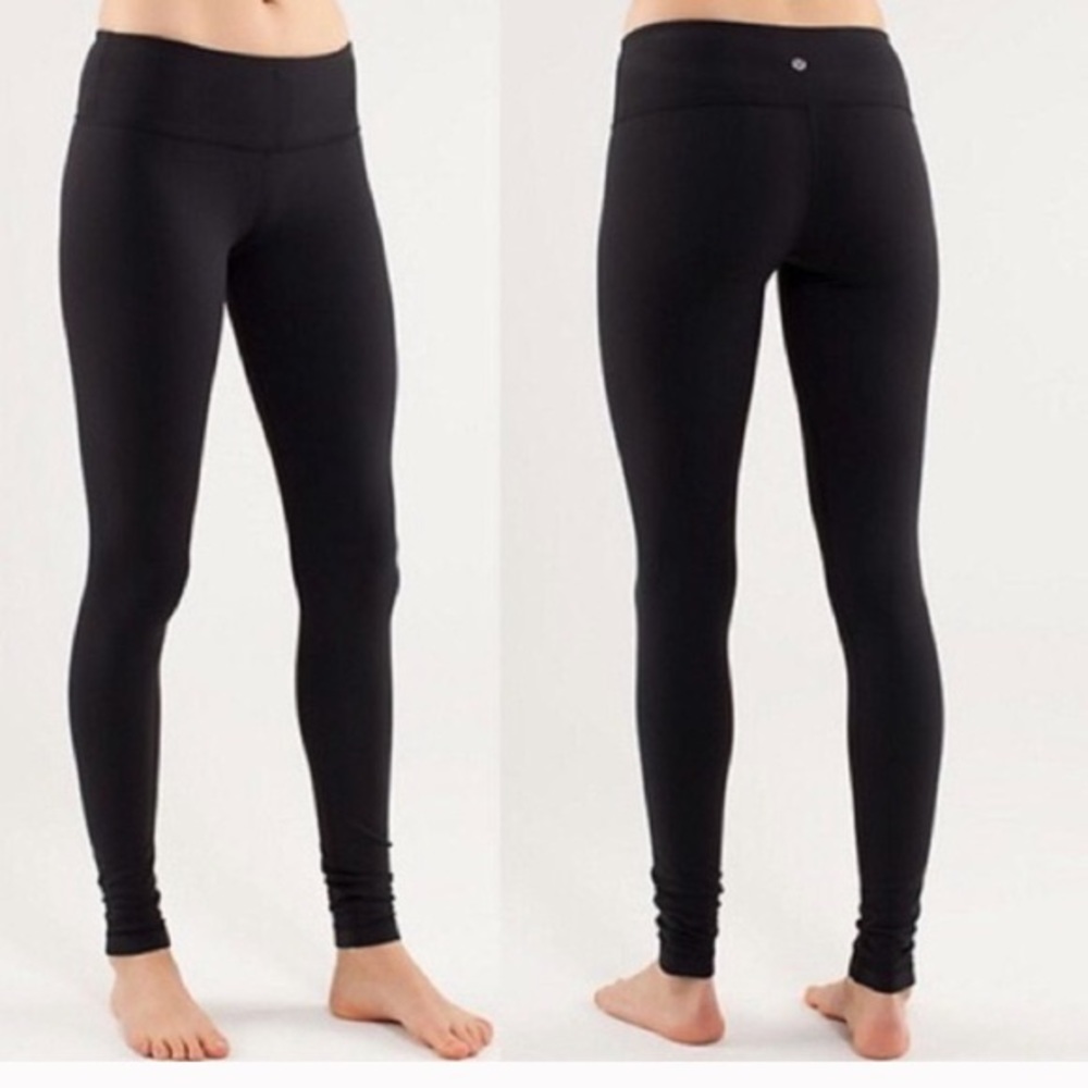 Lululemon Wonder Under Leggings Black